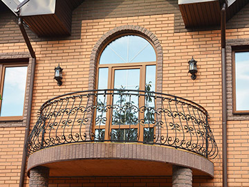 балконная дверь арка
